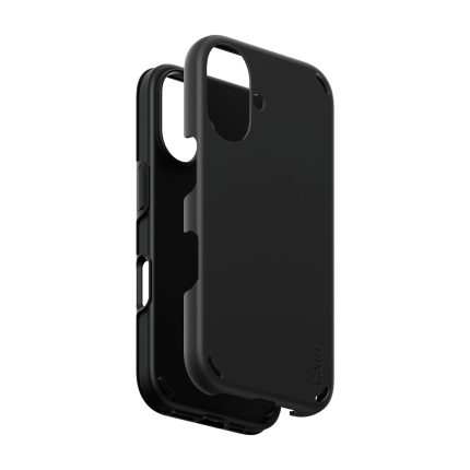 CARE by PanzerGlass® Feature Case Double Defence Black for Apple iPhone 16 – Mobit.gr