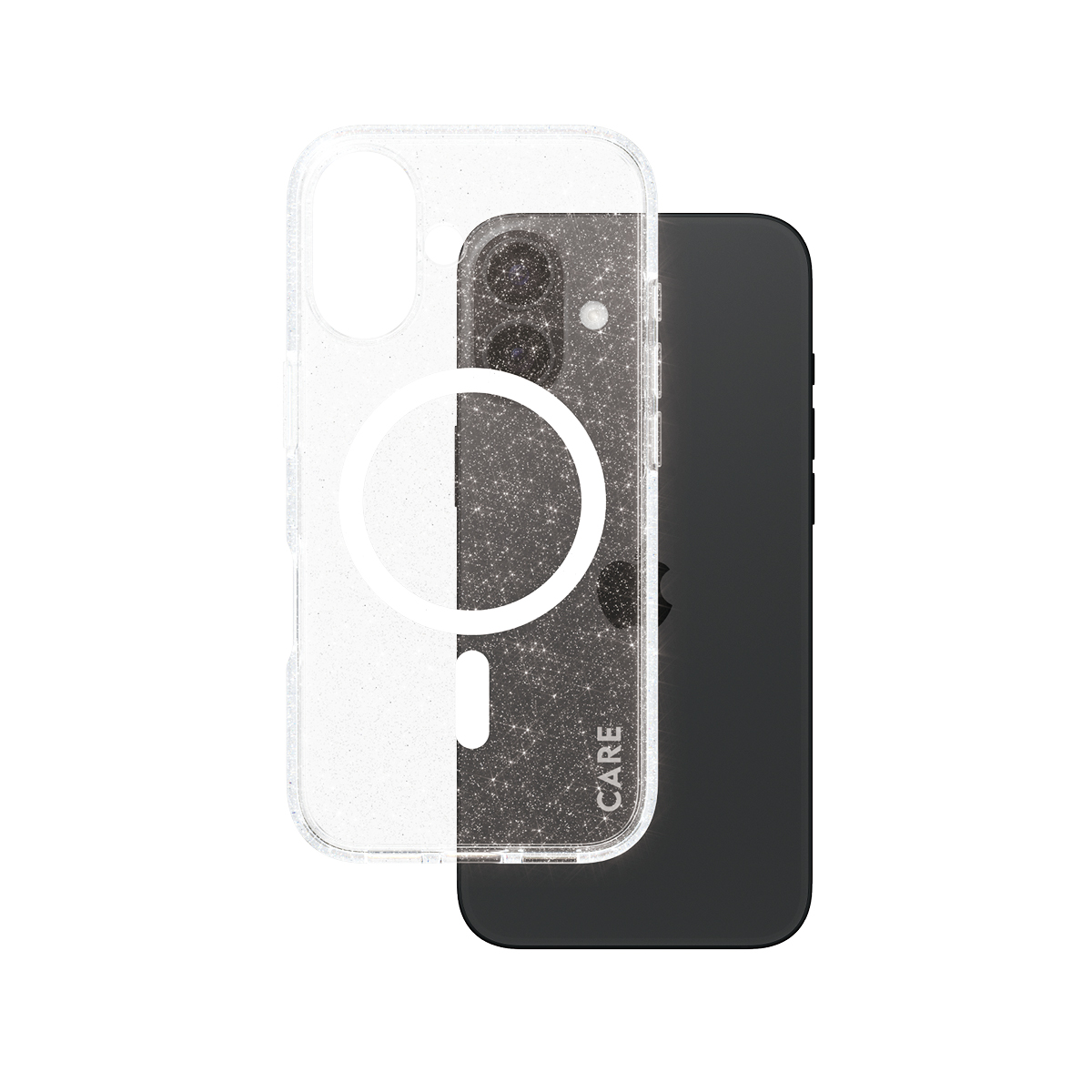1341_0 CARE by PanzerGlass® Flagship Case Star Lit w. White MagSafe for Apple iPhone 16 – Mobit.gr