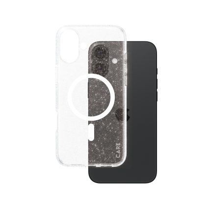 CARE by PanzerGlass® Flagship Case Star Lit w. White MagSafe for Apple iPhone 16 Plus – Mobit.gr