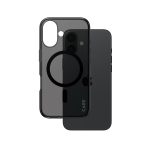 CARE by PanzerGlass® Flagship Case Smokey w. Black MagSafe for Apple iPhone 16 – Mobit.gr