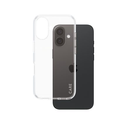 CARE by PanzerGlass® Flagship Case Transparent Urban Combat w. Clear Frame iPhone 16 – Mobit.gr