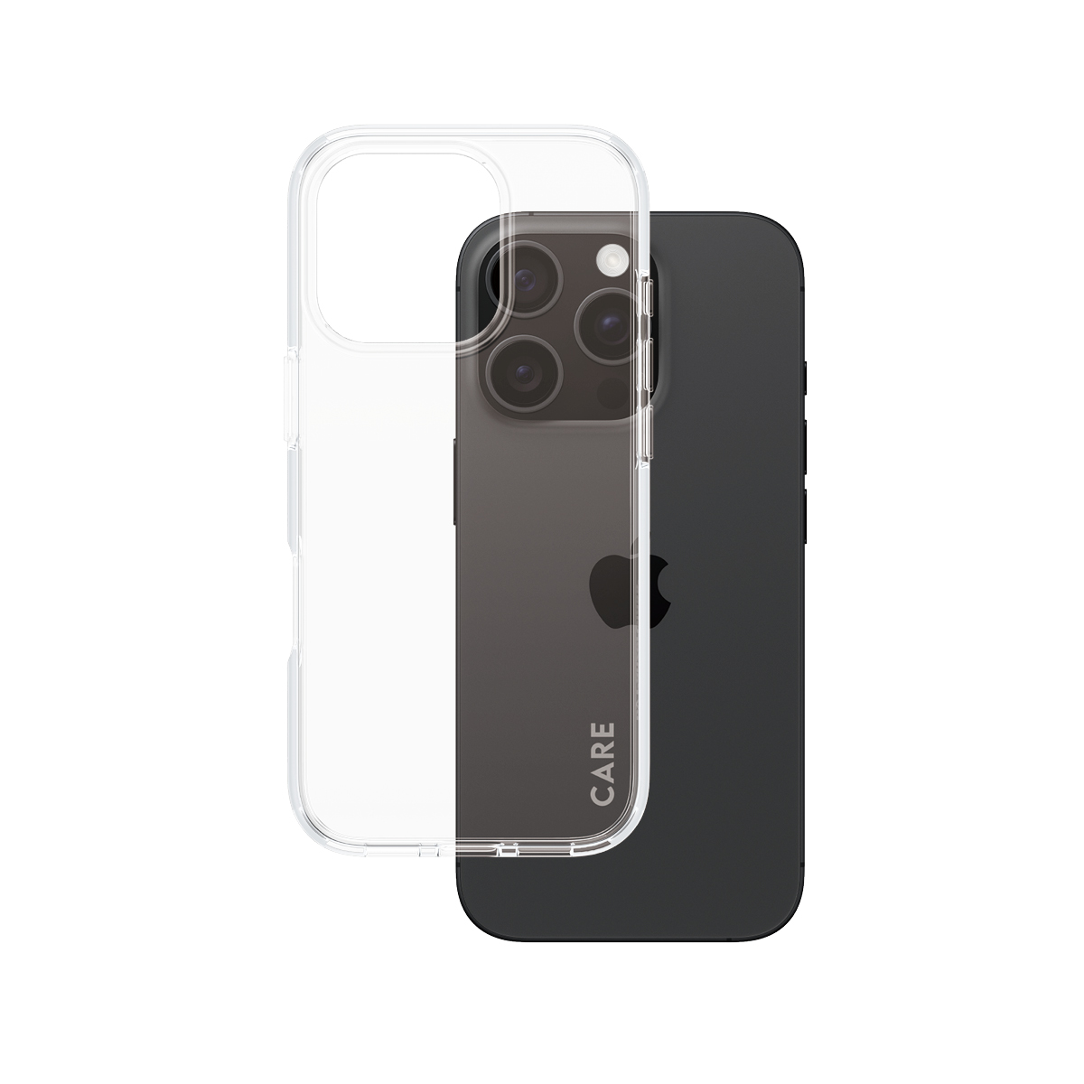 1354_0 CARE by PanzerGlass® Flagship Case Transparent Urban Combat w. Clear Frame iPhone 16 Pro – Mobit.gr