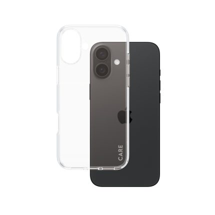 CARE by PanzerGlass® Flagship Case Transparent Urban Combat w. Clear Frame iPhone 16 Plus – Mobit.gr