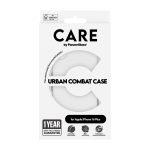 CARE by PanzerGlass® Flagship Case Transparent Urban Combat w. Clear Frame iPhone 16 Plus – Mobit.gr
