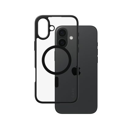CARE by PanzerGlass® Flagship Case Urban Combat Black Frame & MagSafe for Apple iPhone 16 Plus – Mobit.gr