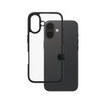 CARE by PanzerGlass® Flagship Case Transparent Urban Combat w. Black Frame iPhone 16 – Mobit.gr