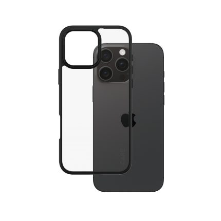 CARE by PanzerGlass® Flagship Case Transparent Urban Combat w. Black Frame iPhone 16 Pro Max – Mobit.gr