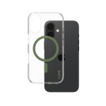 CARE by PanzerGlass® Flagship Case Urban Combat w. Green MagSafe for Apple iPhone 16 – Mobit.gr