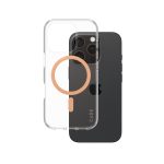 CARE by PanzerGlass® Flagship Case Transparent Urban Combat w. Peachy MagSafe iPhone 16 Pro – Mobit.gr