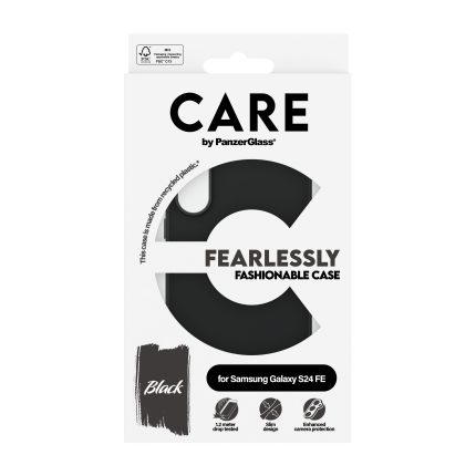 CARE by PanzerGlass® Fashionable Case Black Samsung Galaxy S24 FE 5G – Mobit.gr