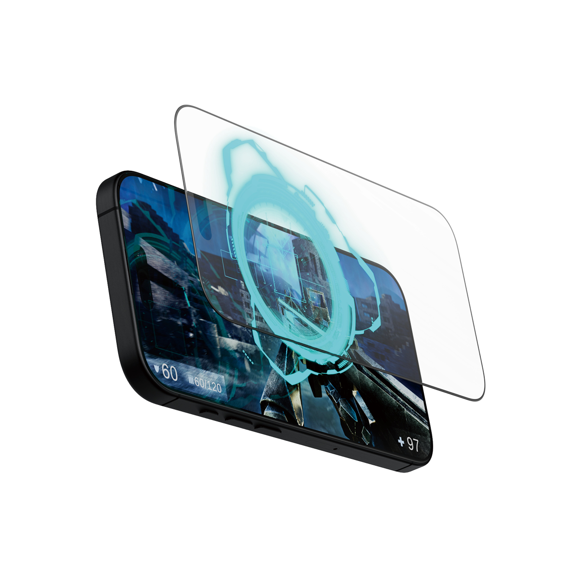 2858_0 PanzerGlass® Gaming Screen Protector Apple | iPhone 16 Pro | Ultra-Wide Fit – Mobit.gr