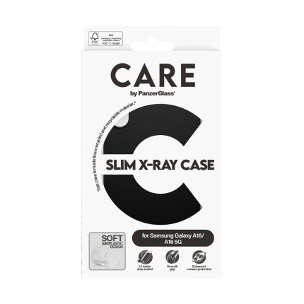 CARE by PanzerGlass® Fashionable Case Black Samsung Galaxy A16 / A16 5G – Mobit.gr