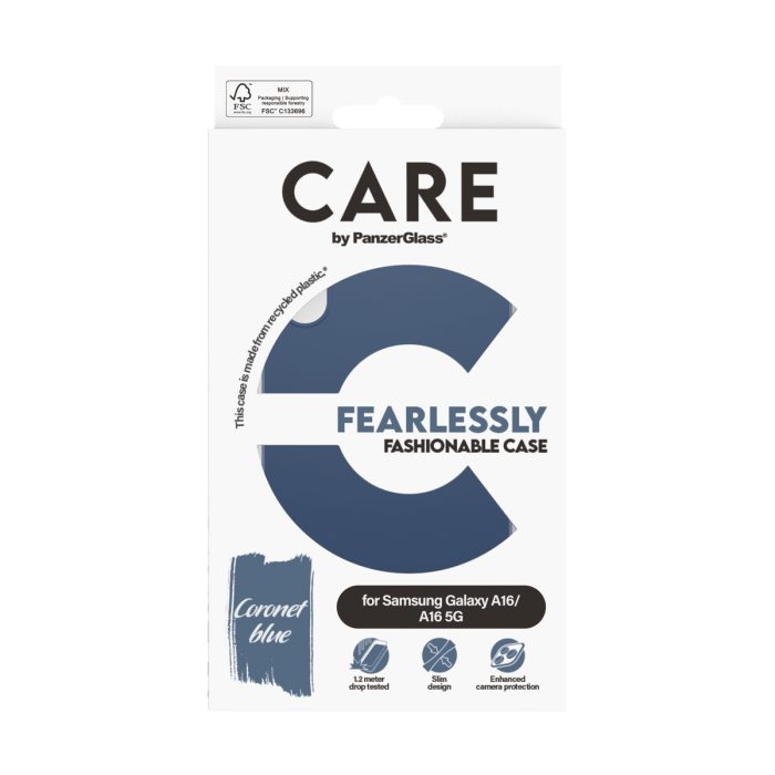 CARE by PanzerGlass® Fashionable Case Blue Samsung Galaxy A16 / A16 5G – Mobit.gr