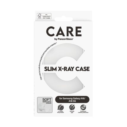 CARE by PanzerGlass® Fashionable Case Transparent X-Ray Soft Basic Samsung Galaxy A16 / A16 5G – Mobit.gr