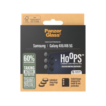 PanzerGlass® Hoops® Black Lens Protector Samsung A16 / A16 5G – Mobit.gr