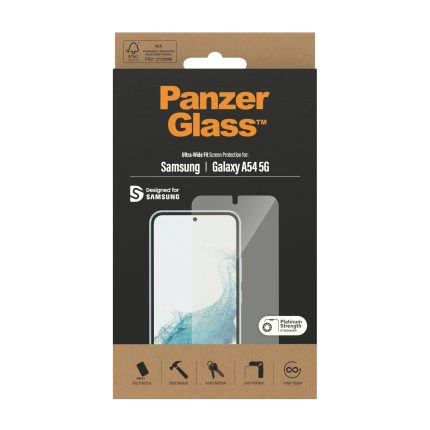 PanzerGlass Screen Protector Samsung Galaxy A54 5G | Ultra-Wide Fit – Mobit.gr