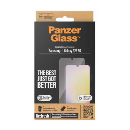 PanzerGlass™ Screen Protector Samsung Galaxy A25 5G | Ultra-Wide Fit – Mobit.gr