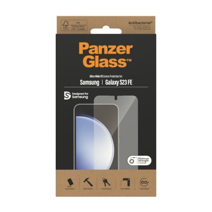 PanzerGlass™ Screen Protector Samsung Galaxy S 23 FE  | Ultra-Wide Fit – Mobit.gr