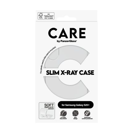 CARE by PanzerGlass® Fashionable Case Transparent X-Ray Soft Basic Samsung Galaxy S25 Plus – Mobit.gr