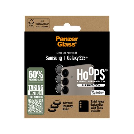 PanzerGlass® Hoops® Transparent Lens Protector Samsung Galaxy S25 Plus – Mobit.gr