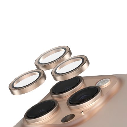 SAFE. by PanzerGlass® Camera Lens Protector Glitter Gold Apple | iPhone 16 Pro/iPhone 16 Pro Max – Mobit.gr