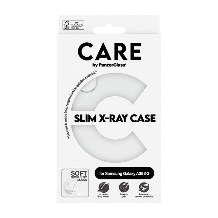 CARE by PanzerGlass® Fashionable Case Transparent X-Ray Soft Basic Samsung Galaxy A36 5G – Mobit.gr