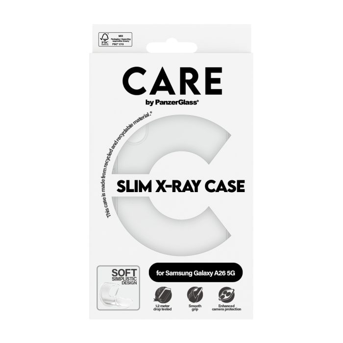 CARE by PanzerGlass® Fashionable Case Transparent X-Ray Soft Basic Samsung Galaxy A26 5G – Mobit.gr