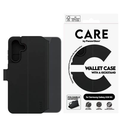 CARE by PanzerGlass® Feature Wallet Case w. Kickstand Samsung Galaxy A36 5G – Mobit.gr