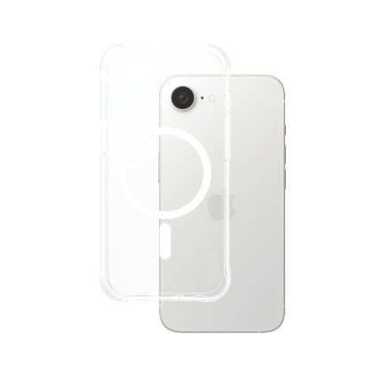CARE by PanzerGlass® Fashionable Case Samba Transparent w. White MagSafe iPhone 16e – Mobit.gr