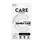 CARE by PanzerGlass® Fashionable Case Samba Transparent w. White MagSafe iPhone 16e – Mobit.gr