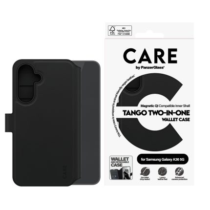 CARE by PanzerGlass® Feature Case Tango Two-in-One Wallet Samsung Galaxy A36 – Mobit.gr