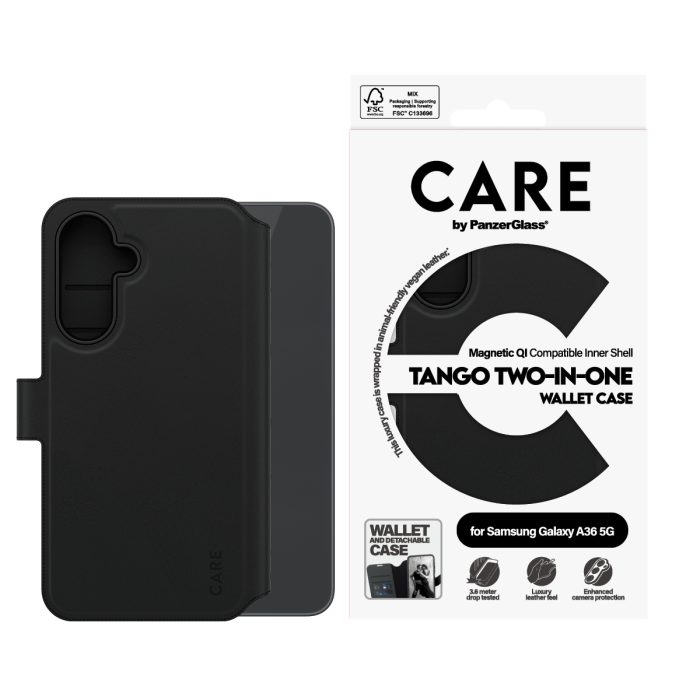 CARE by PanzerGlass® Feature Case Tango Two-in-One Wallet Samsung Galaxy A36 – Mobit.gr