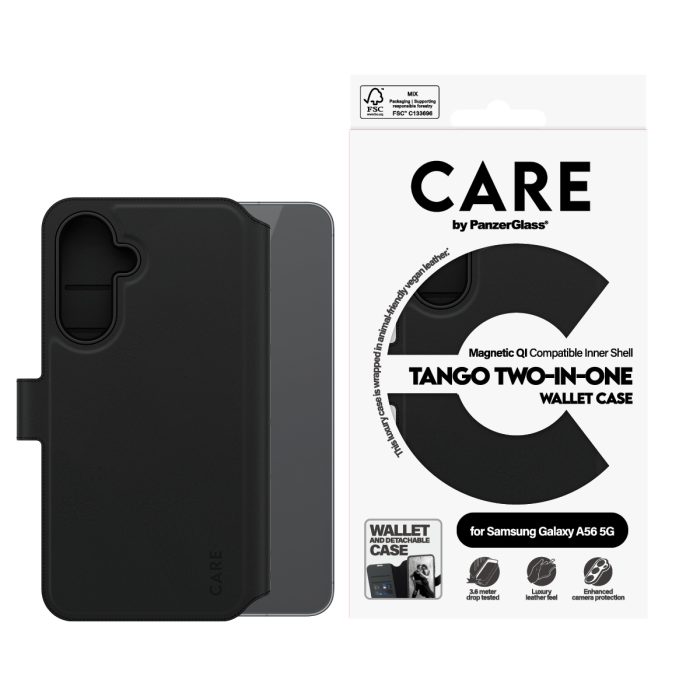 CARE by PanzerGlass® Feature Case Tango Two-in-One Wallet Samsung Galaxy A56 – Mobit.gr