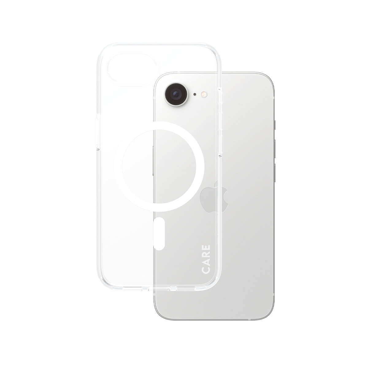 crrtpucg29845_0 CARE by PanzerGlass® Flagship Case Transparent Urban Combat w. White MagSafe iPhone 16e – Mobit.gr