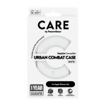 CARE by PanzerGlass® Flagship Case Transparent Urban Combat w. White MagSafe iPhone 16e – Mobit.gr