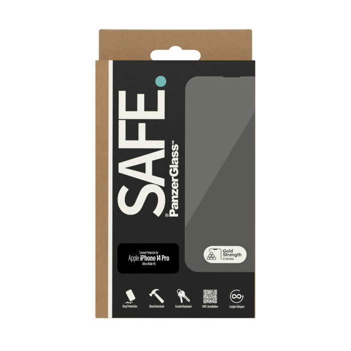 SAFE. by PanzerGlass Screen Protector Apple iPhone 14 Pro | Ultra-Wide Fit – Mobit.gr