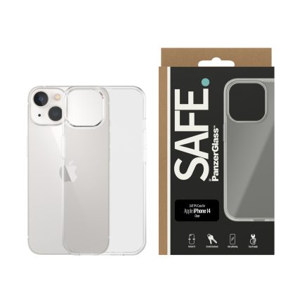 SAFE. by PanzerGlass TPU Case Apple iPhone 14 | 13 | Transparent – Mobit.gr