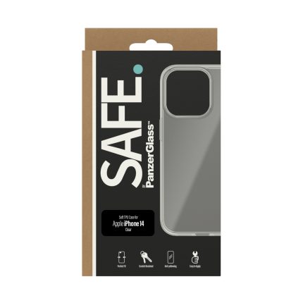 SAFE. by PanzerGlass TPU Case Apple iPhone 14 | 13 | Transparent – Mobit.gr