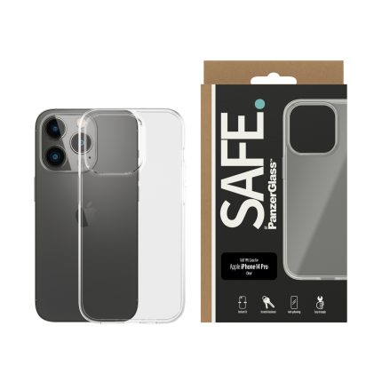SAFE. by PanzerGlass TPU Case Apple iPhone 14 Pro | Transparent – Mobit.gr