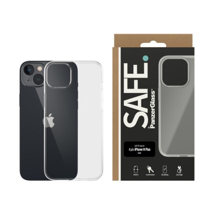 SAFE. by PanzerGlass TPU Case Apple iPhone 14 Plus | Transparent – Mobit.gr
