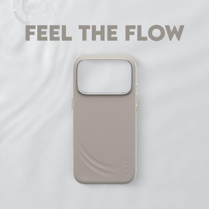 CARE by PanzerGlass® Feature FLOW Case Vanilla w. MagSafe iPhone 17 Pro – Mobit.gr