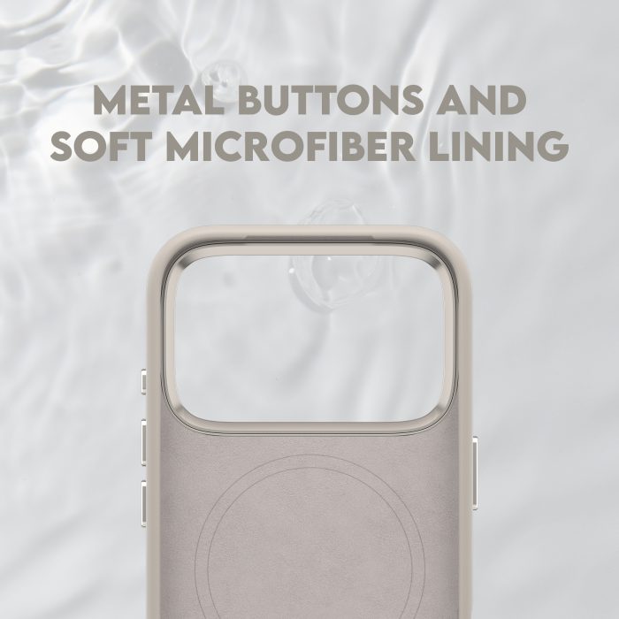 CARE by PanzerGlass® Feature FLOW Case Vanilla w. MagSafe iPhone 17 Pro – Mobit.gr