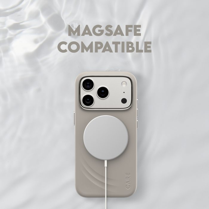 CARE by PanzerGlass® Feature FLOW Case Vanilla w. MagSafe iPhone 17 Pro – Mobit.gr