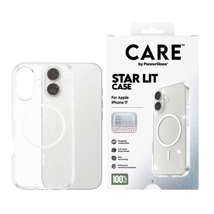 CARE by PanzerGlass® Flagship Case Urban Explorer Star Lit w. White MagSafe iPhone 17 – Mobit.gr
