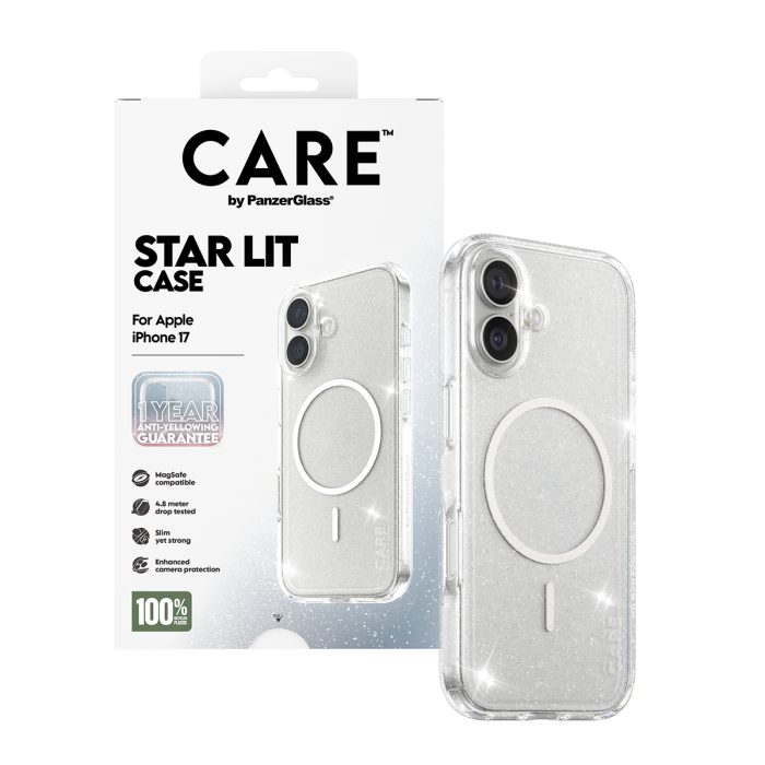 CARE by PanzerGlass® Flagship Case Urban Explorer Star Lit w. White MagSafe iPhone 17 – Mobit.gr