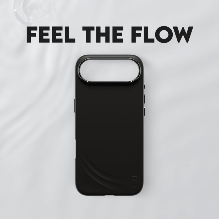 CARE by PanzerGlass® Feature FLOW Case Black w. MagSafe iPhone 17 Air – Mobit.gr