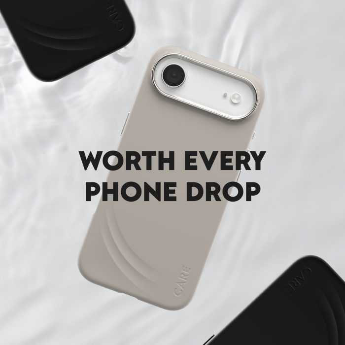 CARE by PanzerGlass® Feature FLOW Case Black w. MagSafe iPhone 17 Air – Mobit.gr