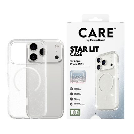 CARE by PanzerGlass® Flagship Case Urban Explorer Star Lit w. White MagSafe iPhone 17 Pro – Mobit.gr