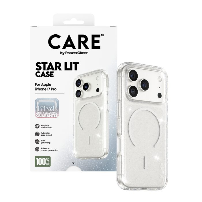CARE by PanzerGlass® Flagship Case Urban Explorer Star Lit w. White MagSafe iPhone 17 Pro – Mobit.gr