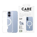 CARE by PanzerGlass® Fashionable Case Samba Transparent w. White MagSafe iPhone 17 – Mobit.gr